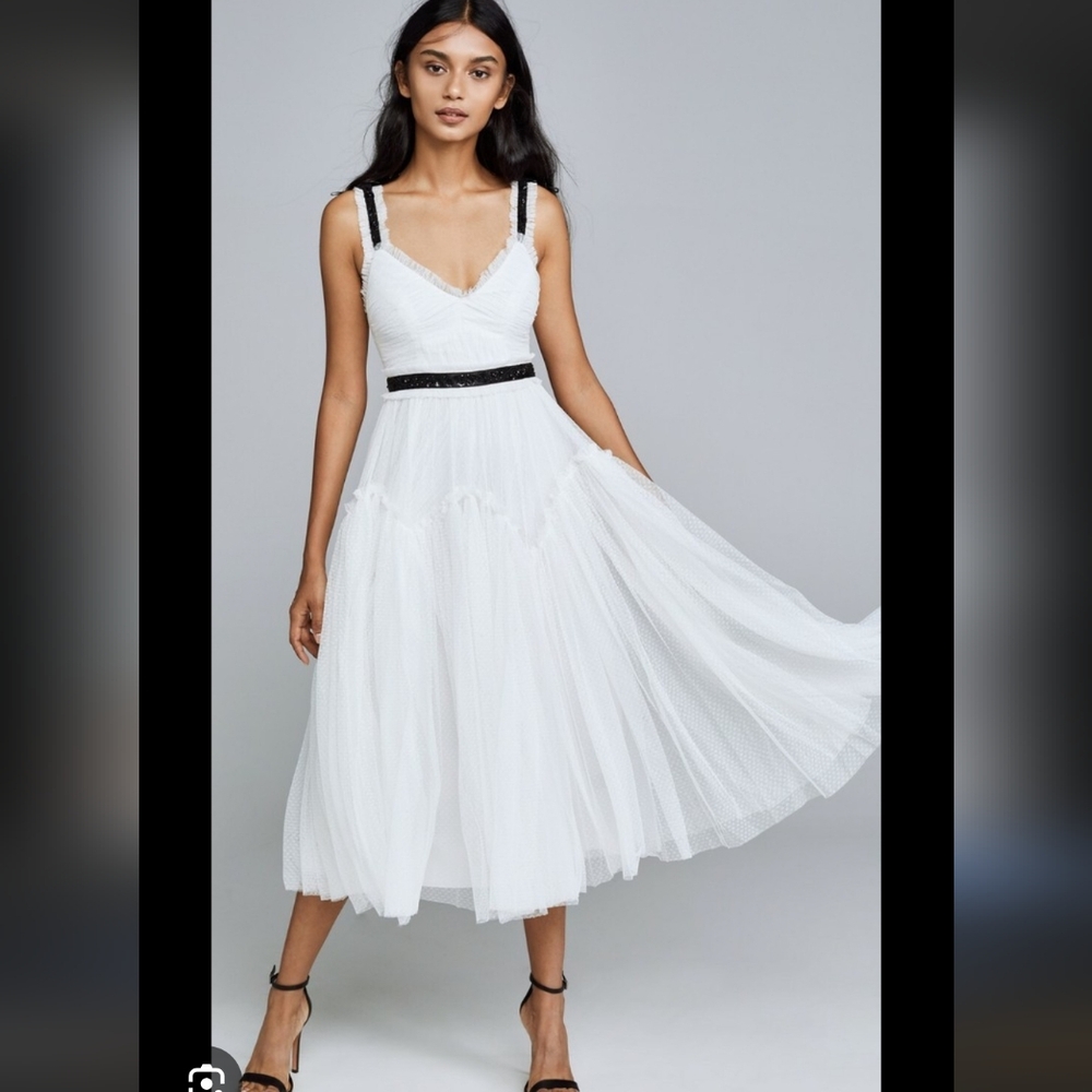 BHLDN Needle & Thread Dress size US 6 $509 - Picture 11 of 15
